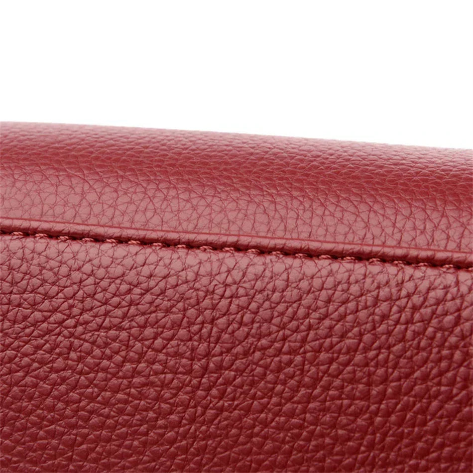 maria™ – Burgundy Handbag with Double Handles