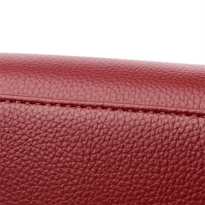 maria™ – Burgundy Handbag with Double Handles