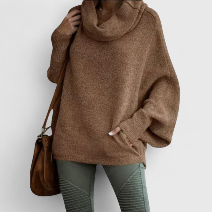 Ulrike - Elegant Women's Sweater in Tortoiseshell