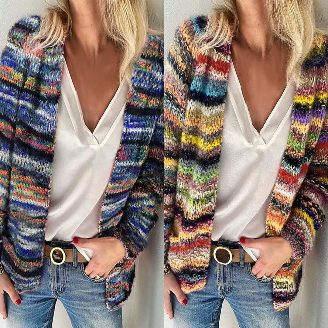 Penelope | Multicolor Knit Sweater