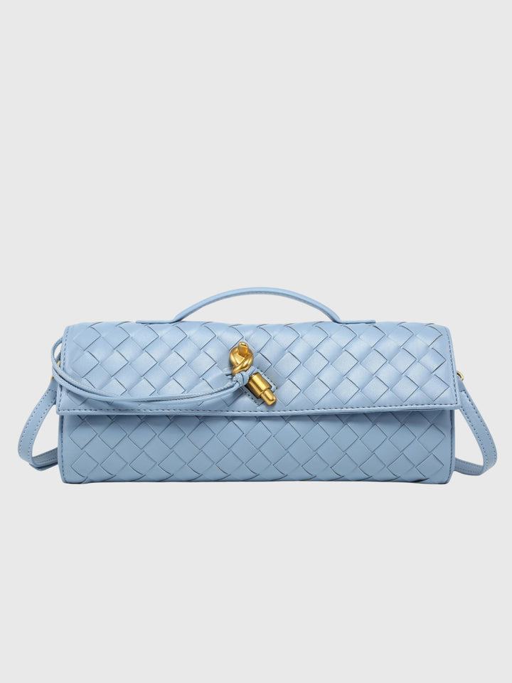 Camila | Luxe Slim Woven Clutch