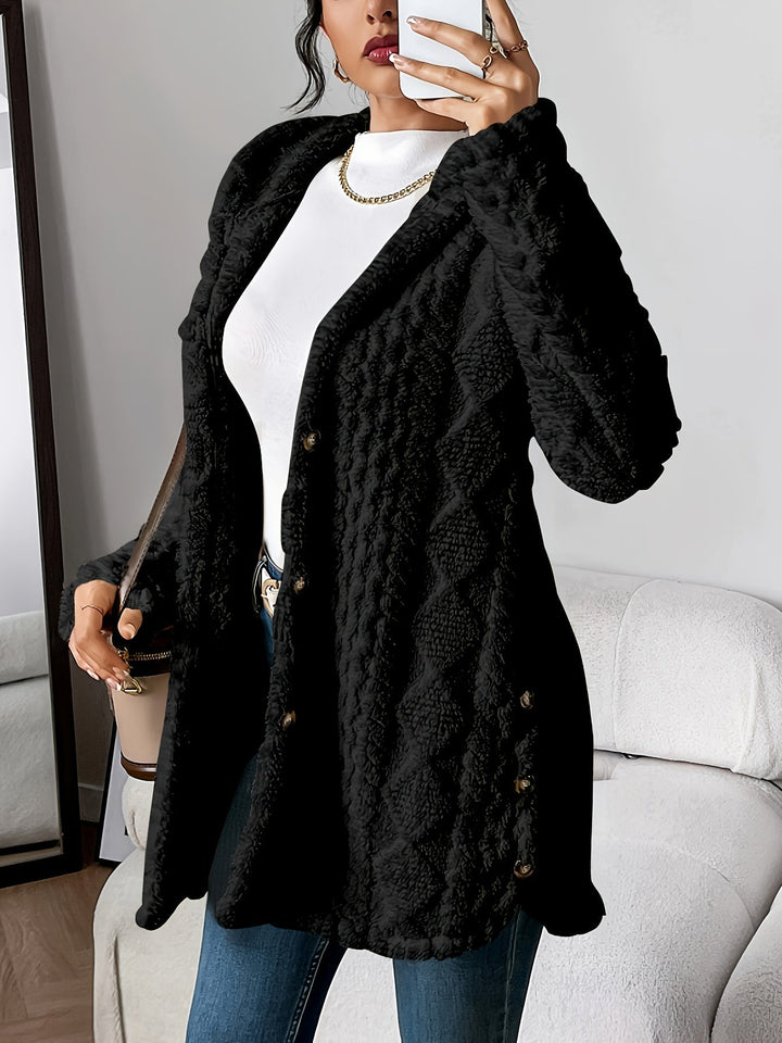 Sophie | Plush Hooded Cardigan