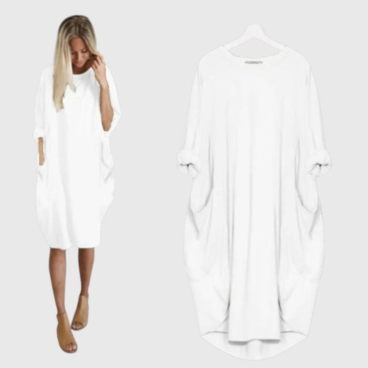 Shayne - Midi Summer Dress with Loose Fit