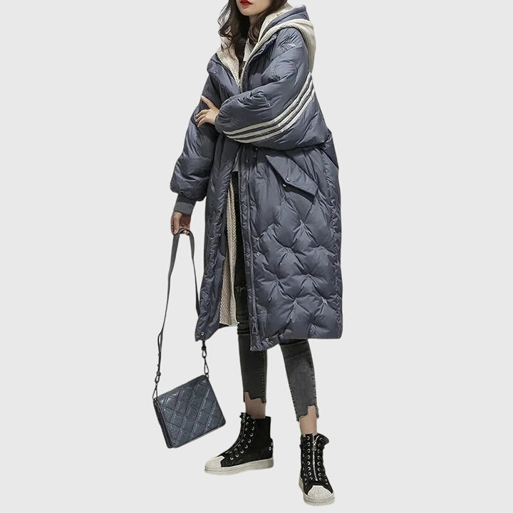 Alice - Quilted Long Jacket