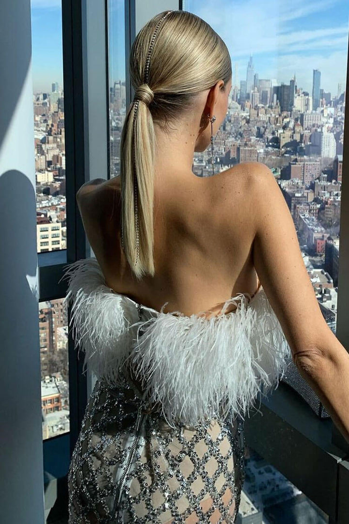 Ione | Crystal Feather Set