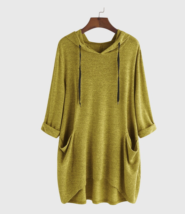 Annette - Relaxed Hooded Tunic