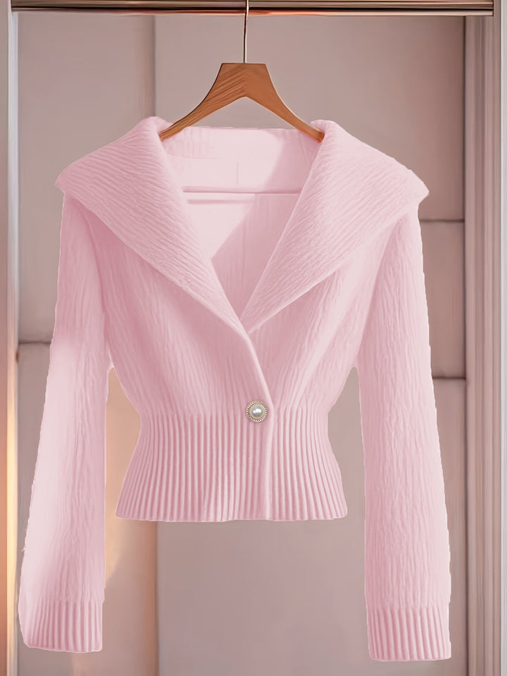 Leona | Slim Fit V-Neck Cardigan