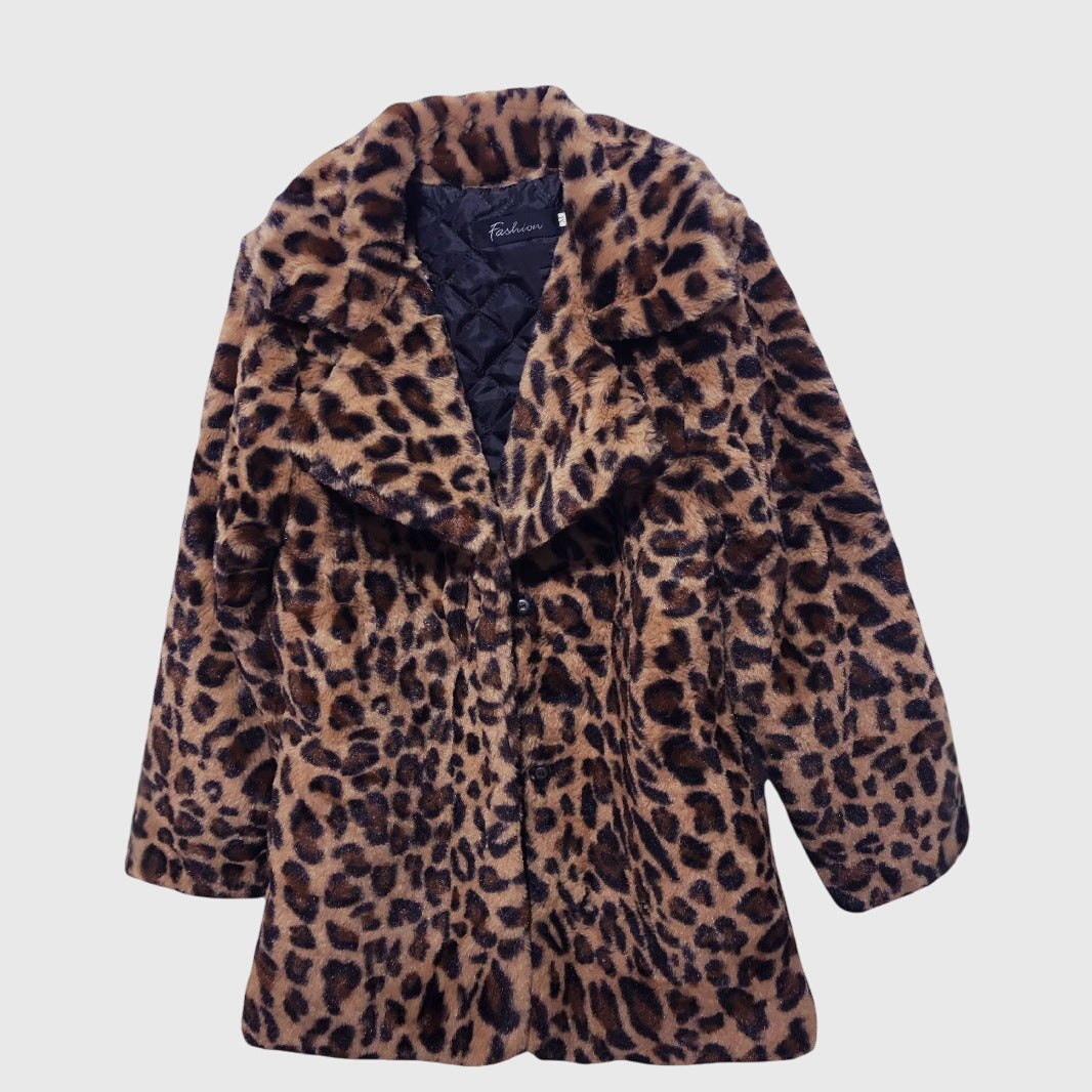 Clarissa - Leopard Print Coat