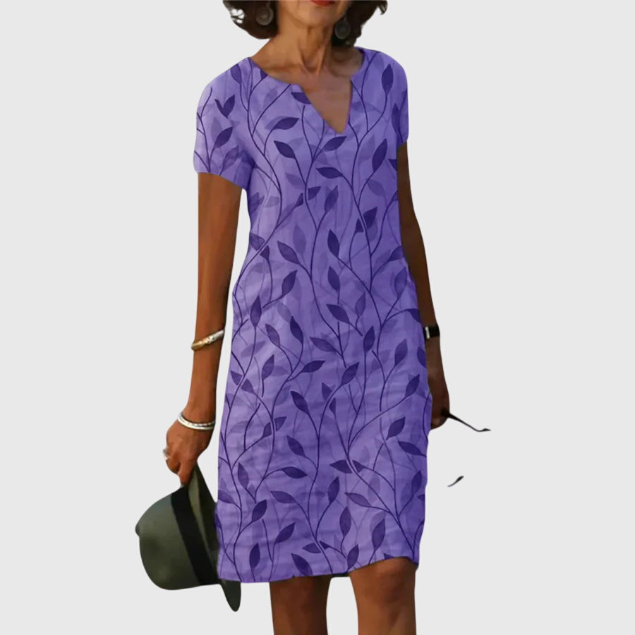 Christine - Casual V-Neck Dress
