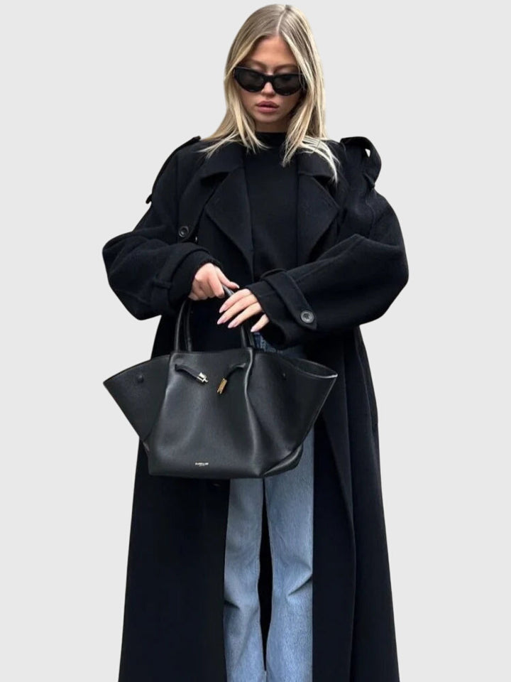 Anika | Classic Black Coat