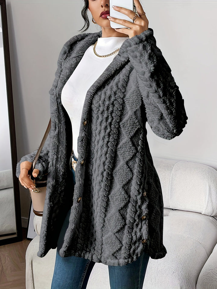 Sophie | Plush Hooded Cardigan