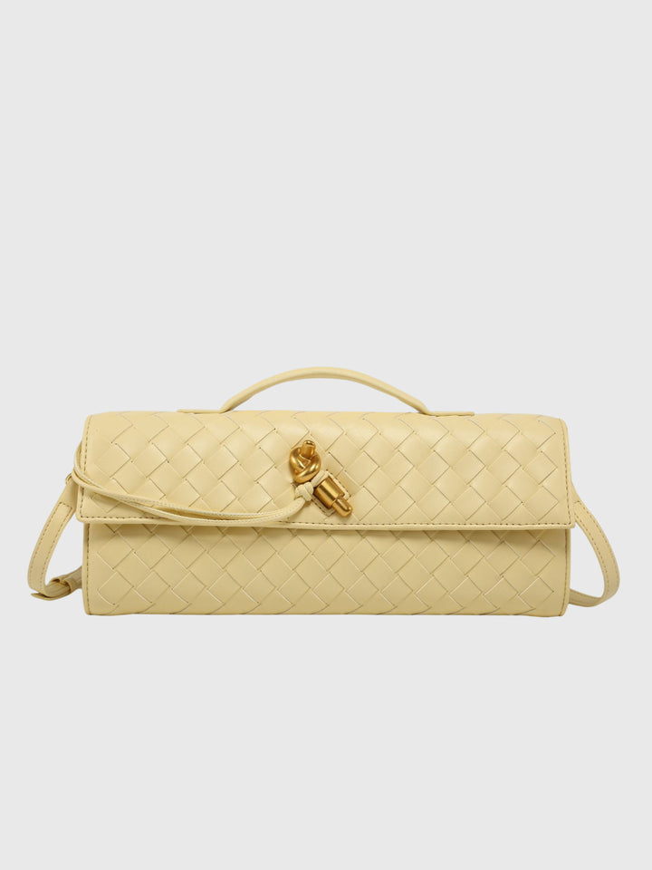 Camila | Luxe Slim Woven Clutch