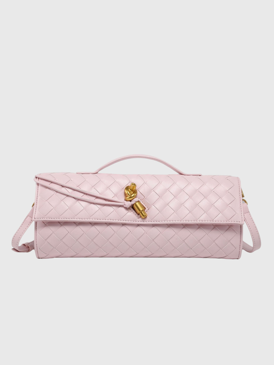 Camila | Luxe Slim Woven Clutch