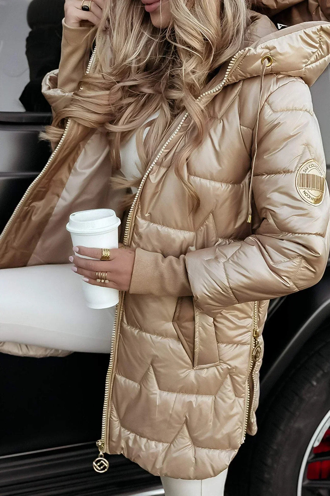 Avery - Luxe Hooded Puffer Coat
