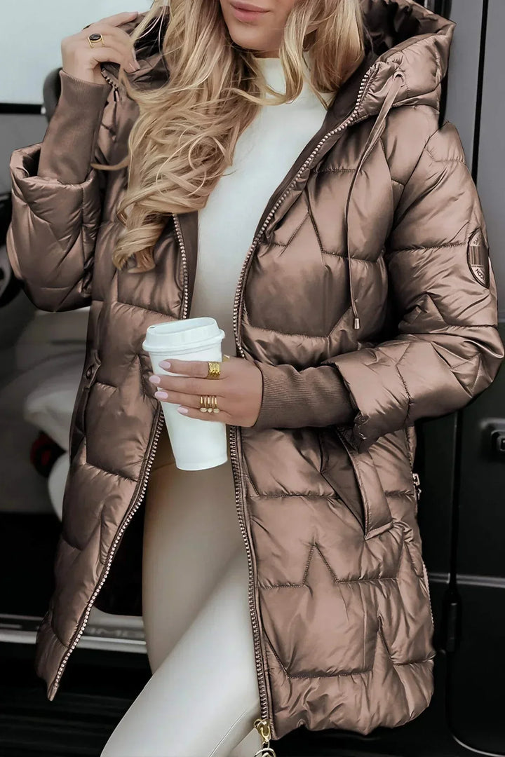 Nolwen® | Elegant Winter Coat with Hood