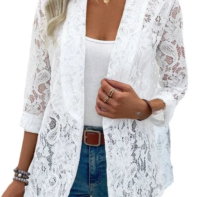Ivy | Elegant Lace Blazer