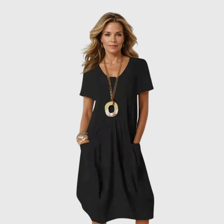 Brigrid - Easy Casual Flow Dress