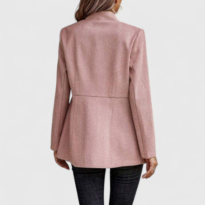 Amber - Plain Long-Sleeved Blazer