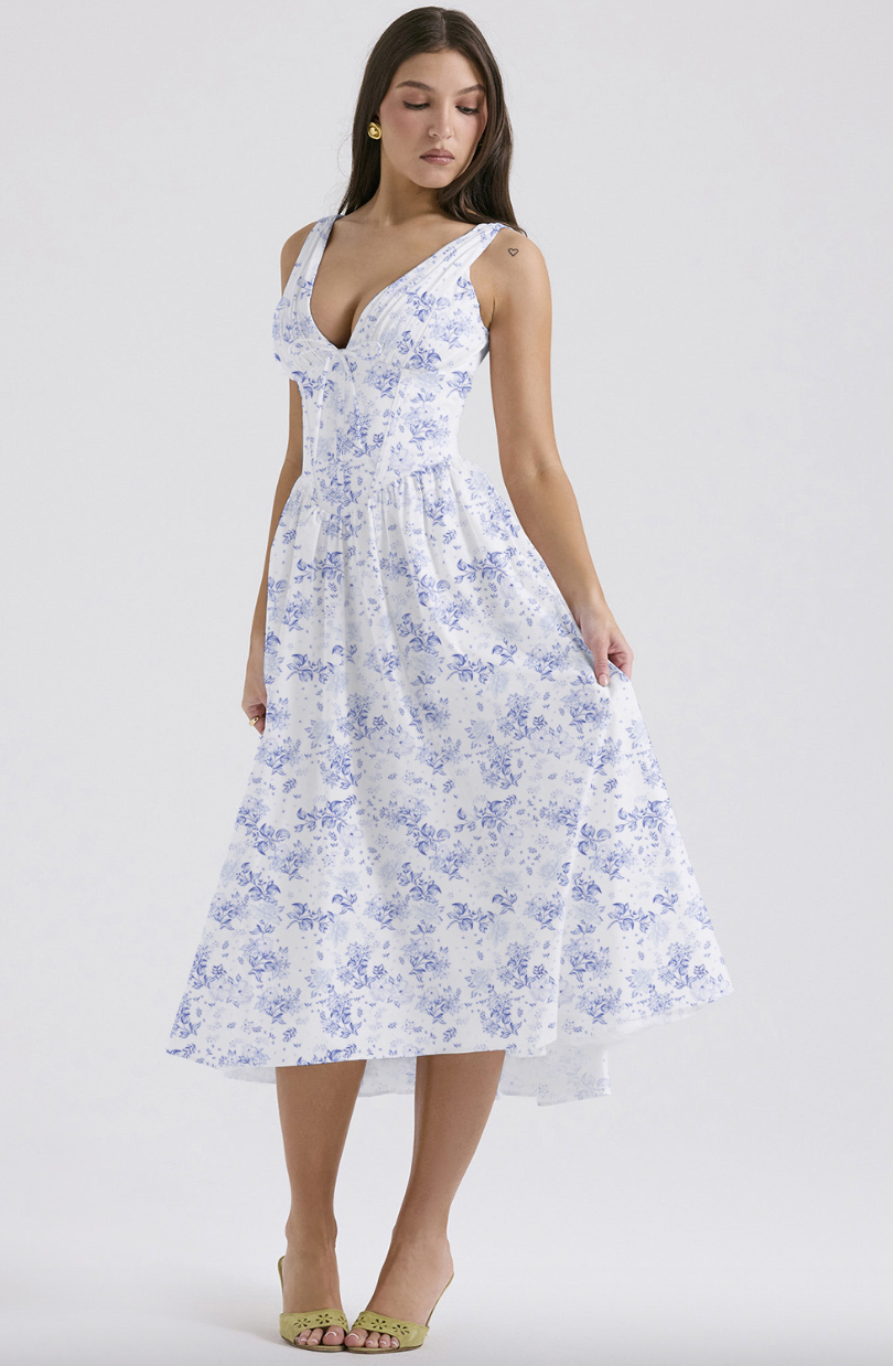 Rosie | Timeless Floral Midi
